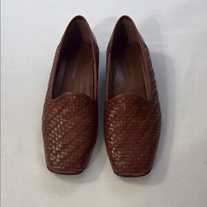 Naturalizer Brown/ Conac Woven Loafers